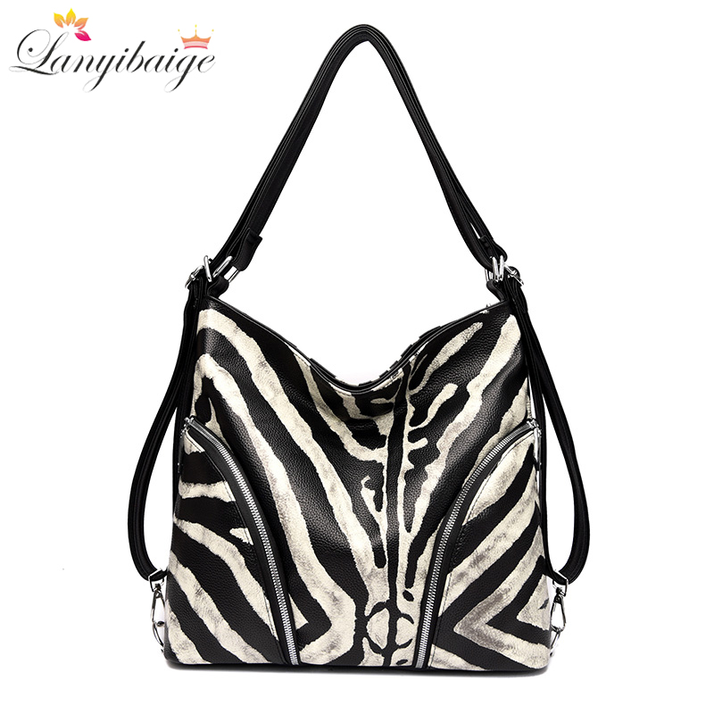 Women Fashion Online - Multifunctional Fashion Women Bag Anti-theft Backpack