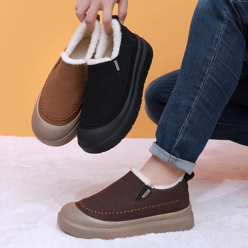 Women Fashion Online - Women New Fleece Lined Platform Shoes