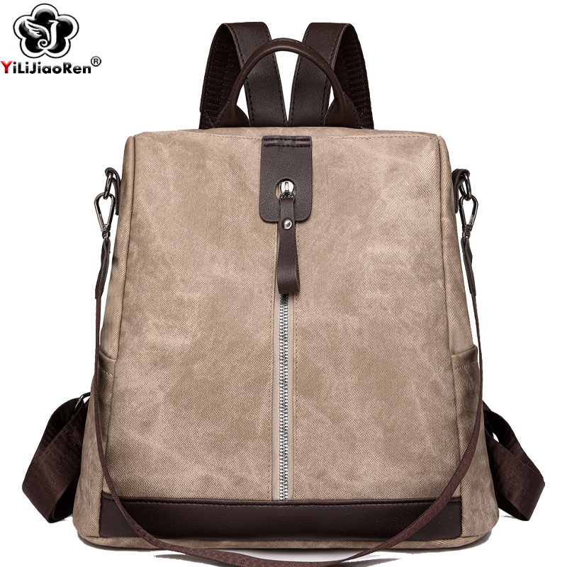 Women Fashion Online - Fashion Anti-theft Backpack Female High Quality
