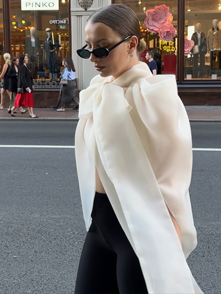 Fashion Women Top Sleeveless B - Wrap Blouse Chiffon recension och pris
