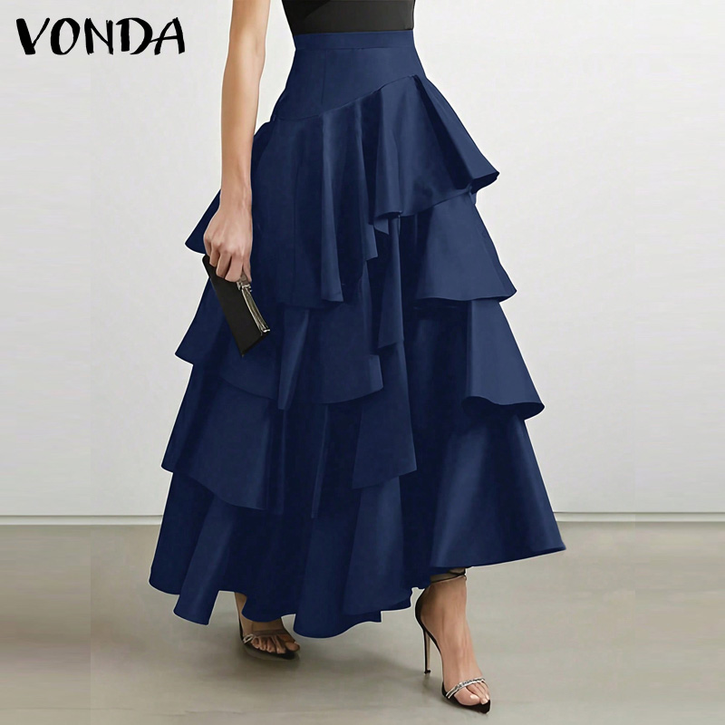 VONDA Plus Size 5XL Women Long - Women'S Fashion Layering recension och pris