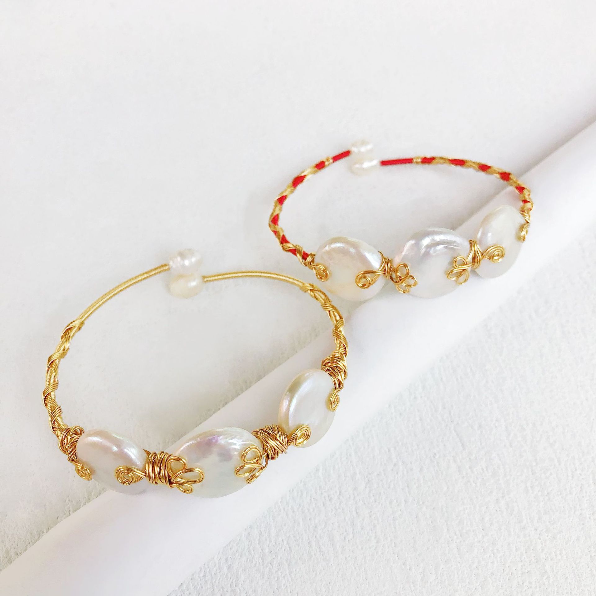 Natural pearl bracelet hand-wo - Women'S Fashion E Commerce recension och pris