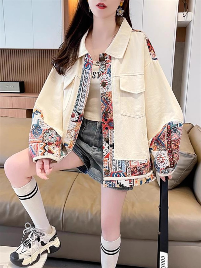 Trendy Spliced Utility Jacket  - Women'S Fashion Utility Jacket recension och pris