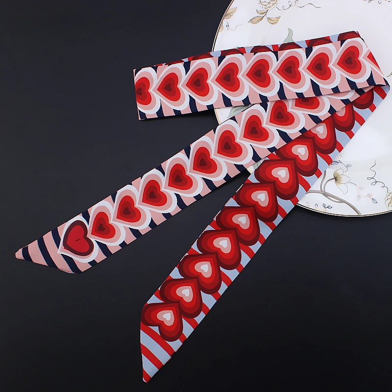 Extra Long 120cm Silk Ribbon S - Women'S Fashion Layering recension och pris