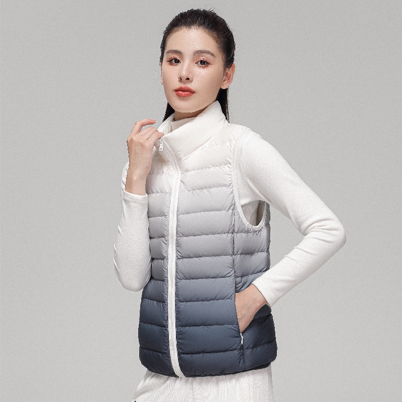 Women Fashion Gradient Ultra L - Puffer Vest Fashion Women recension och pris