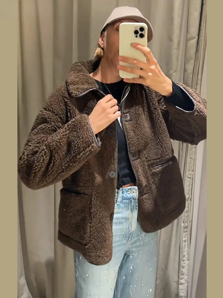 Fashion Double Sided Solid Jac - Women'S Fashion Utility Jacket recension och pris