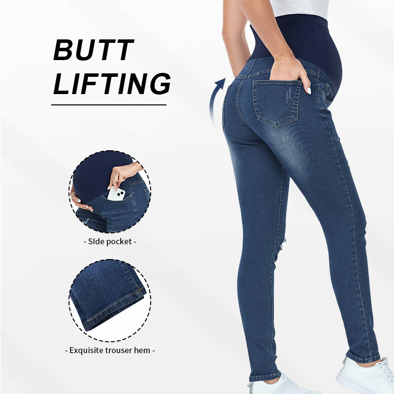 Autumn and Winter New Tight Hi - Mom Jeans Women recension och pris