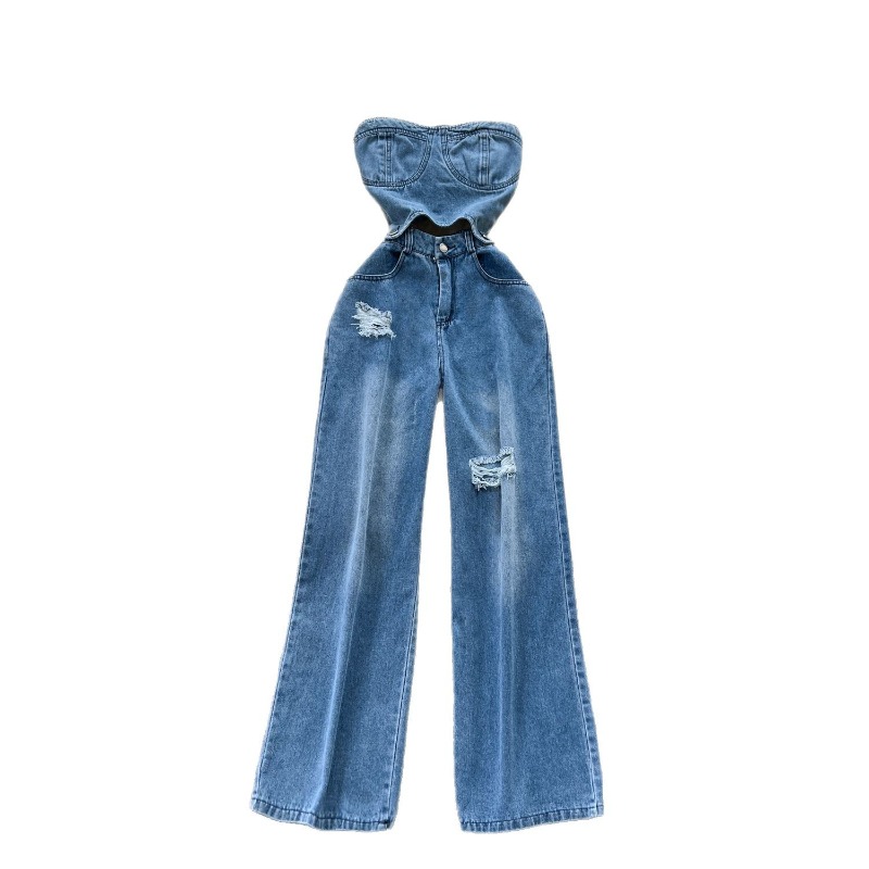 Denim Jumpsuits Women One Piec - Mom Jeans Women recension och pris