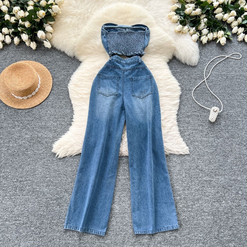 Denim Jumpsuits Women One Piec - Mom Jeans Women recension och pris