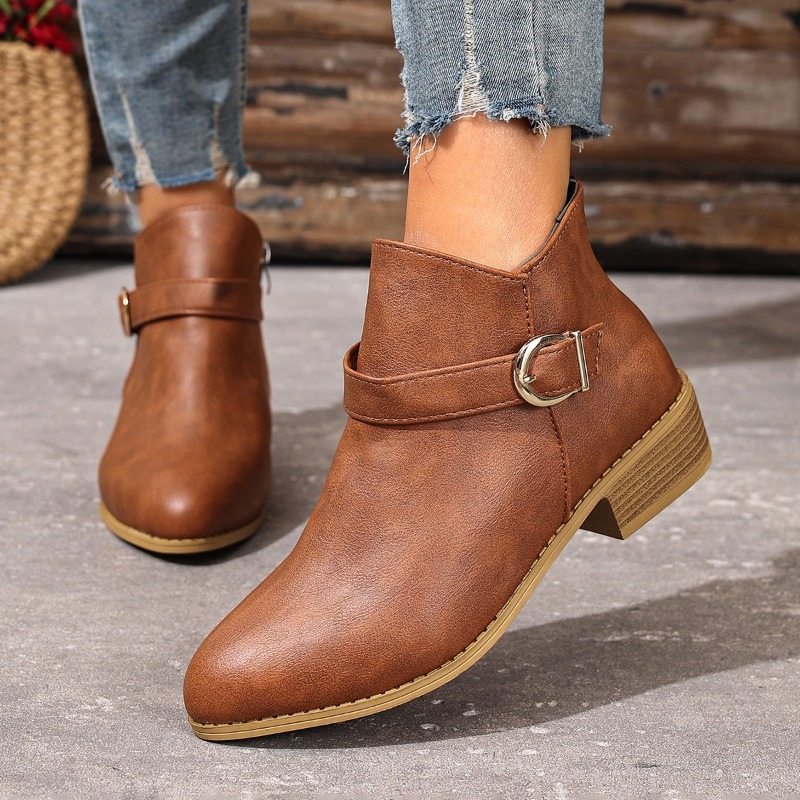 Women's Autumn Winter Ankle Bo - Sale Fashion Women recension och pris