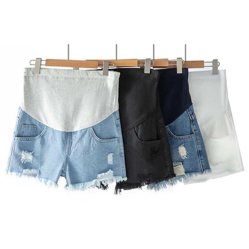 Hot Maternity Shorts High Wais - Mom Jeans Women recension och pris