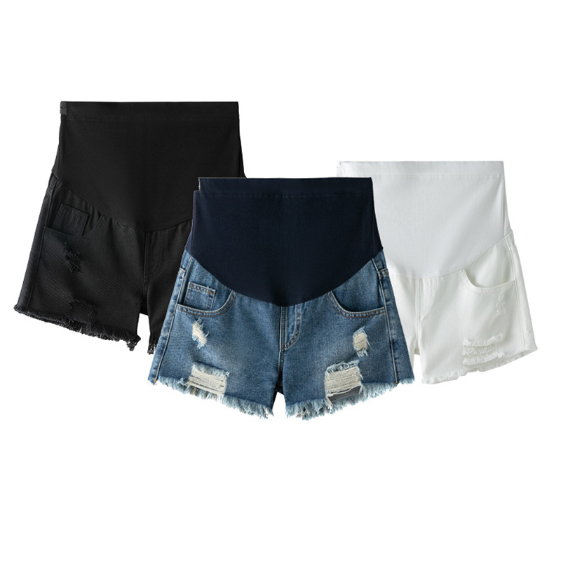 Hot Maternity Shorts High Wais - Mom Jeans Women recension och pris