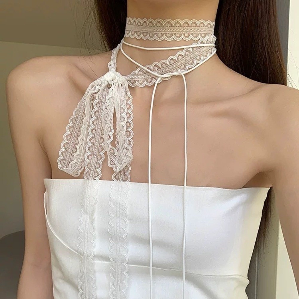 Sweet Gothic Lace Choker Stack - Women'S Fashion Layering recension och pris