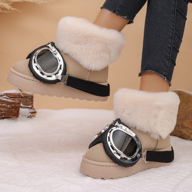 Winter Glasses Decor Thick Sol - Women Fashion Online recension och pris