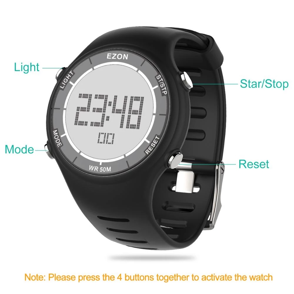 EZON New Fashion Woman Digital - Women'S Fashion Digital Watch recension och pris