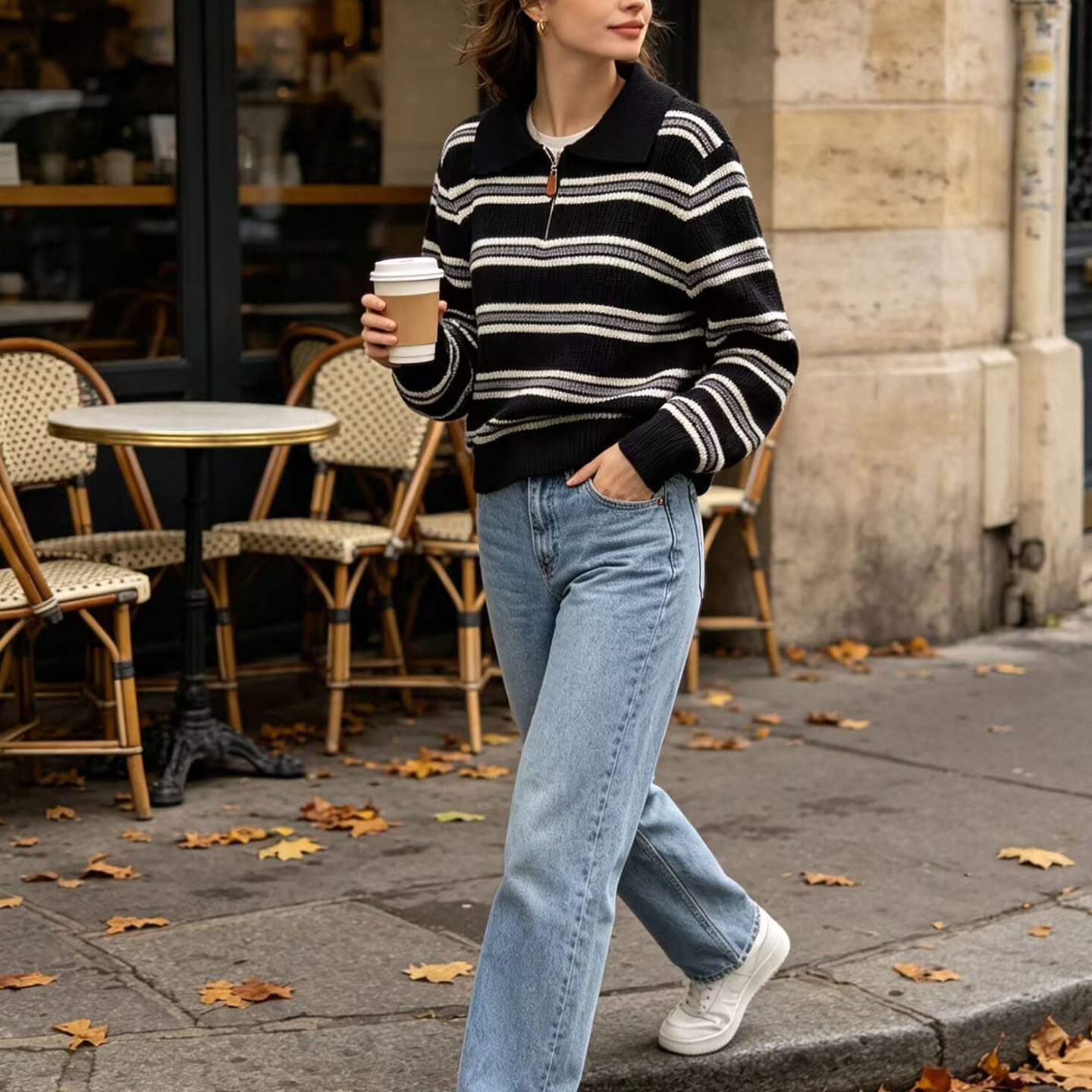 Fashionable Knitted Long Sleev - Women'S Fashion E Commerce recension och pris