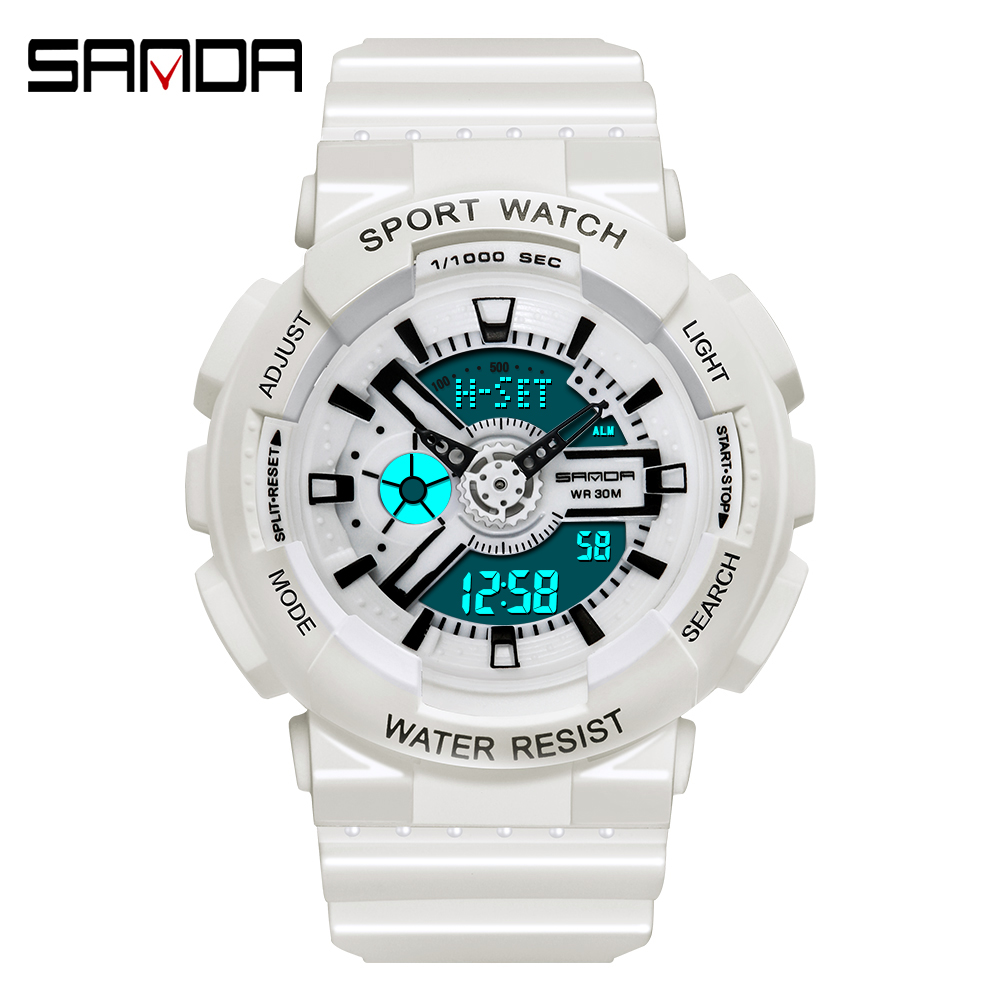 Fashion Sanda Top Brand Outdoo - Women'S Fashion Digital Watch recension och pris
