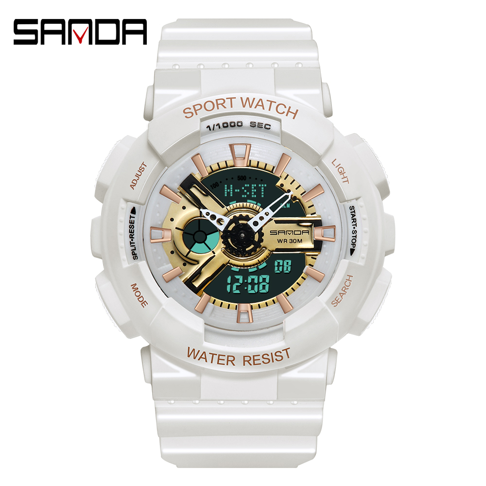 Fashion Sanda Top Brand Outdoo - Women'S Fashion Digital Watch recension och pris