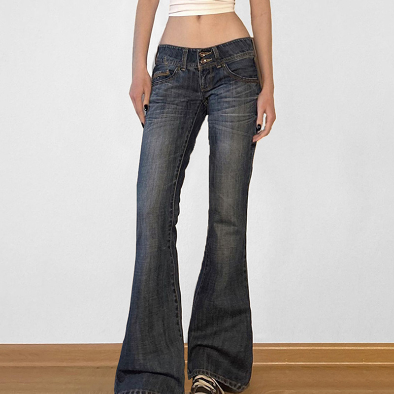 GG Vintage y2k Flared Jeans Re - Mom Jeans Women recension och pris