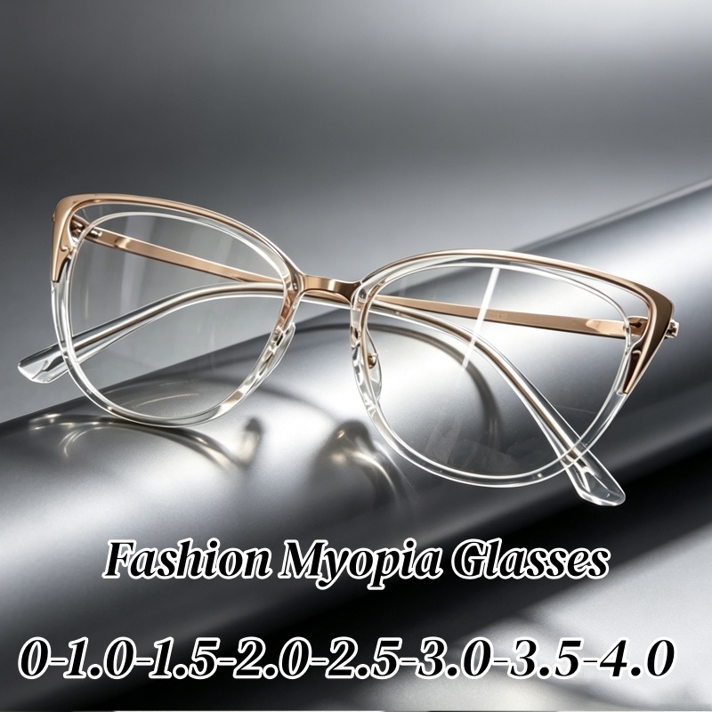 Women New Style Finished Myopi - Women'S Fashion Glasses With Clear Lenses recension och pris