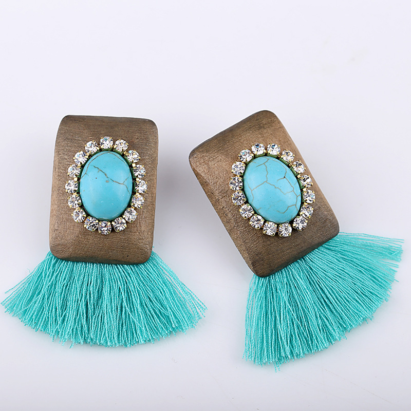 Cross-border retro wood diamon - Women'S Fashion E Commerce recension och pris