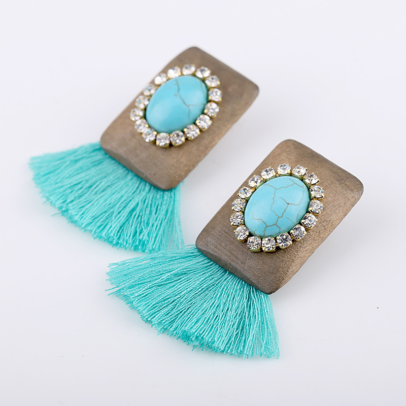 Cross-border retro wood diamon - Women'S Fashion E Commerce recension och pris