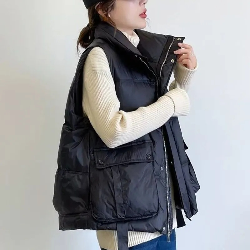 Autumn Winter Lady Fashion Puf - Puffer Vest Fashion Women recension och pris