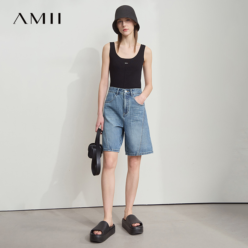 AMII Women Jeans Shorts Minima - Denim Shorts Women recension och pris