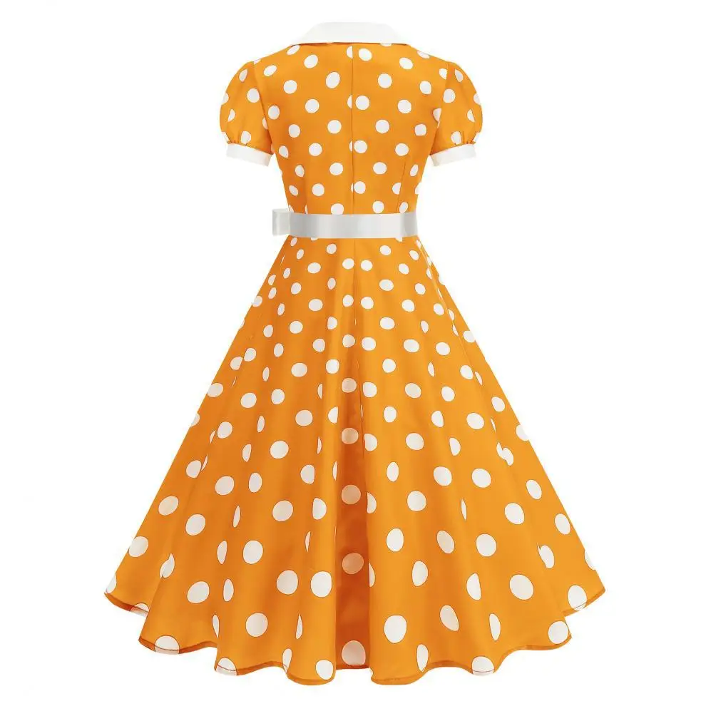 Vintage Polka Dot Summer Dress - Women'S Fashion In The 60S recension och pris