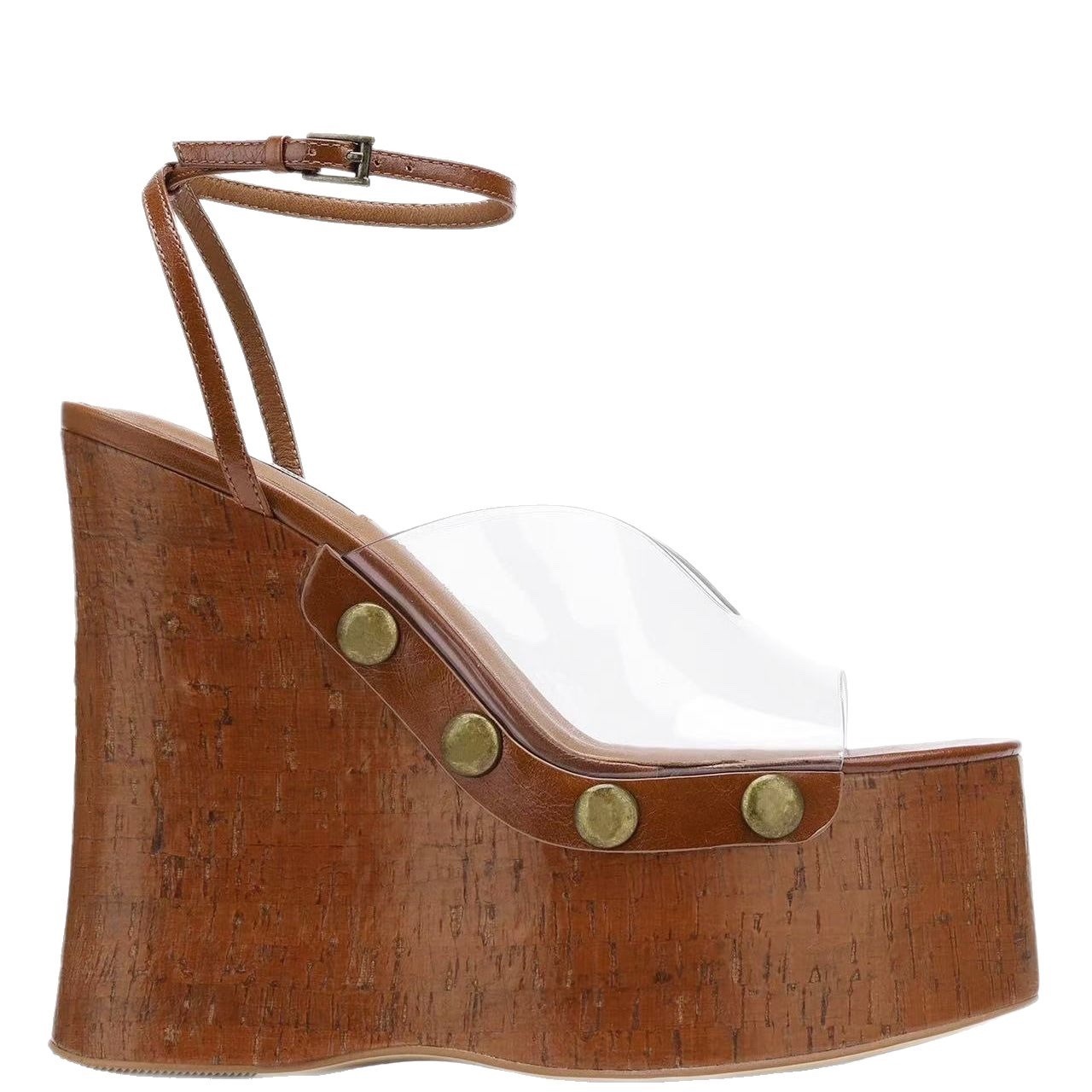 2026Summer Slope Heel Thick Bo - Women'S Fashion Show recension och pris