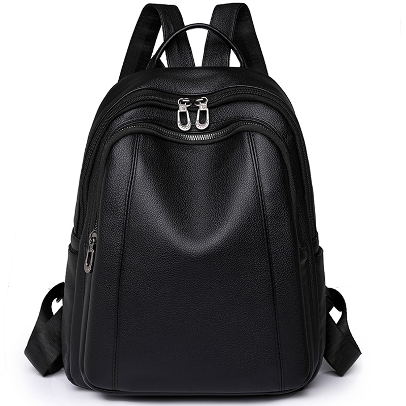 High Quality Leather Backpack  - Women Fashion Online recension och pris