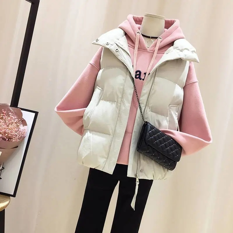 2025 Ladies Short Puffer Waist - Puffer Vest Fashion Women recension och pris