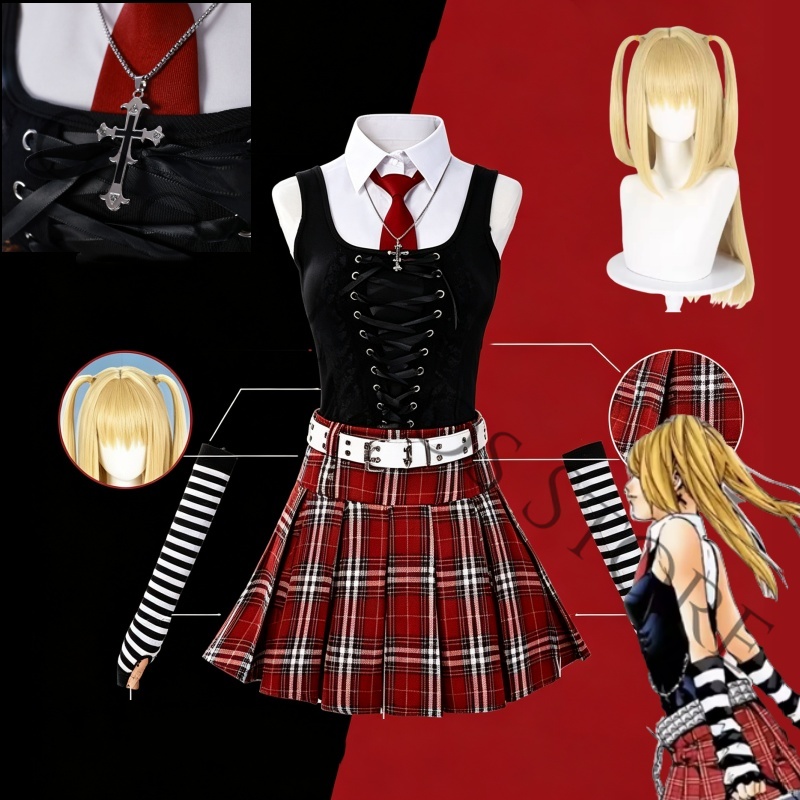 Anime Misa Amane Misamisa Cosp - Knitted Vest Women recension och pris