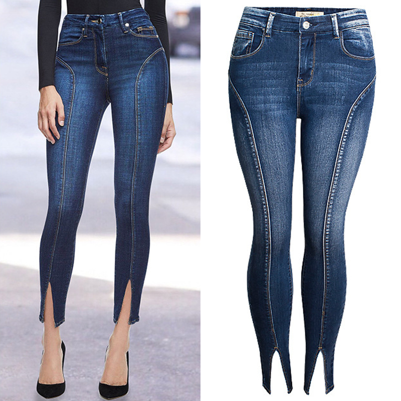 Stretch Jeans Women Slim Denim - Mom Jeans Women recension och pris
