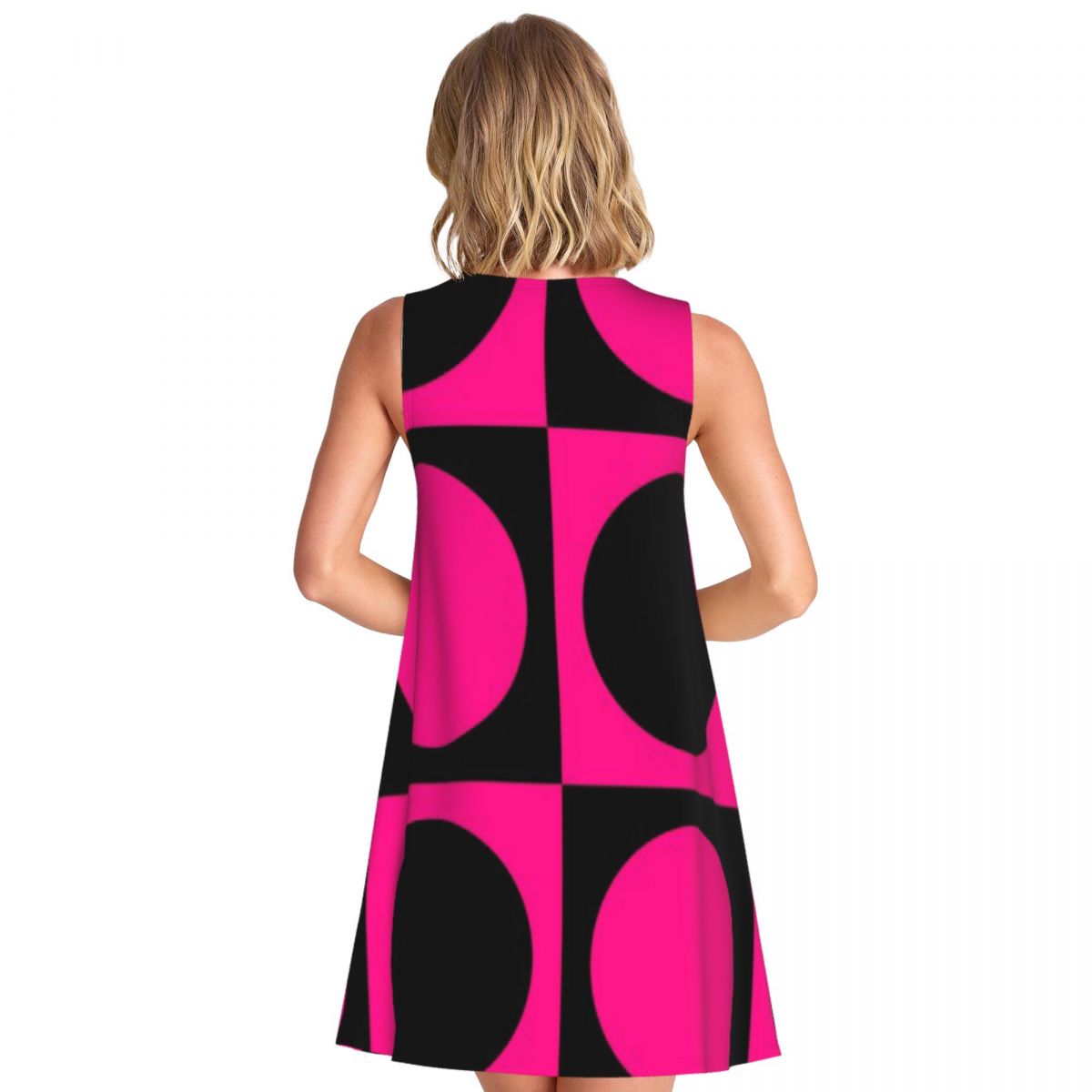 60s Pink Circle Mod Mondrian W - Women'S Fashion In The 60S recension och pris