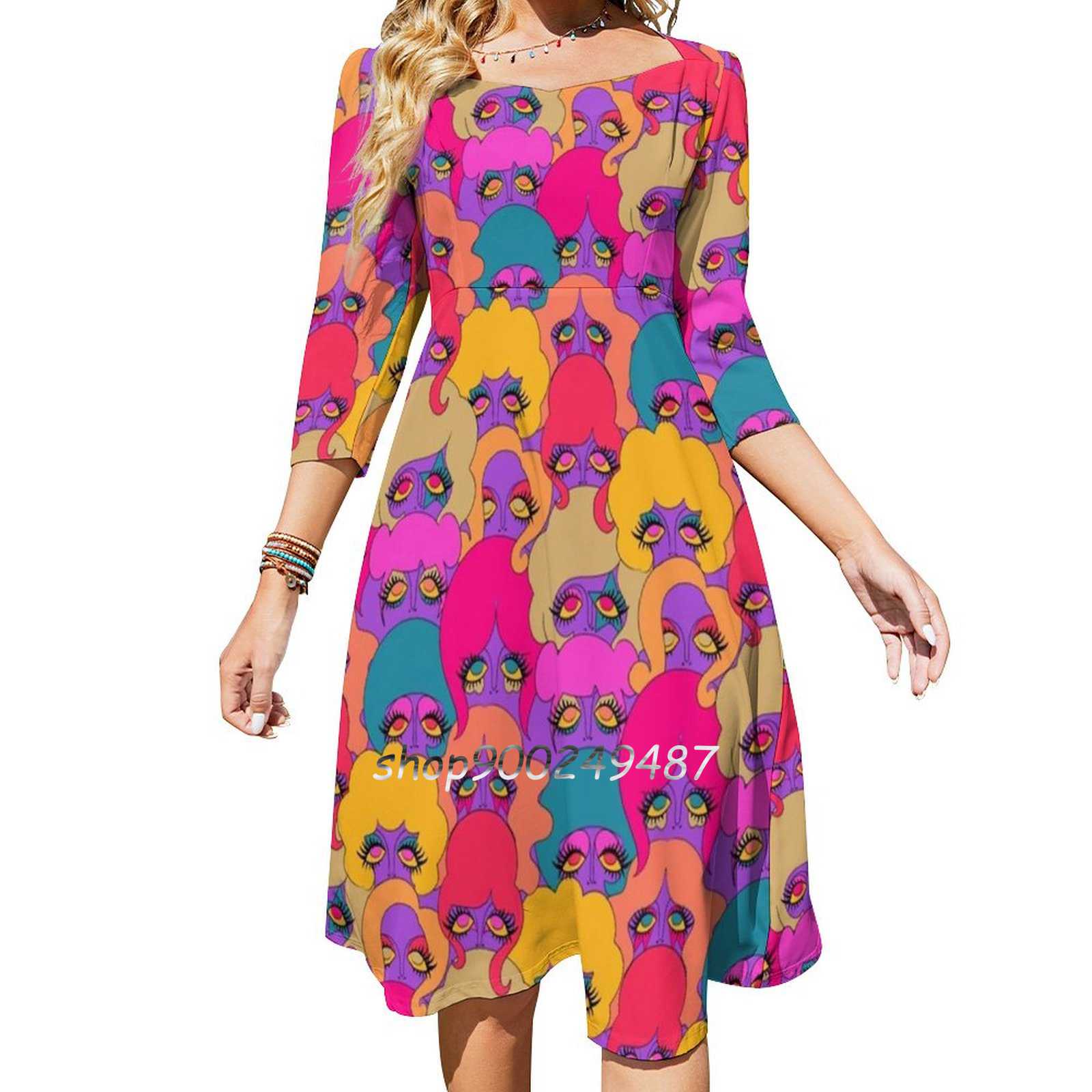 Colorful Ladies Sweetheart Kno - Women'S Fashion In The 60S recension och pris