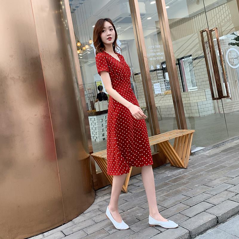 Chiffon Wrap Women Dresses Mid - Wrap Blouse Chiffon recension och pris