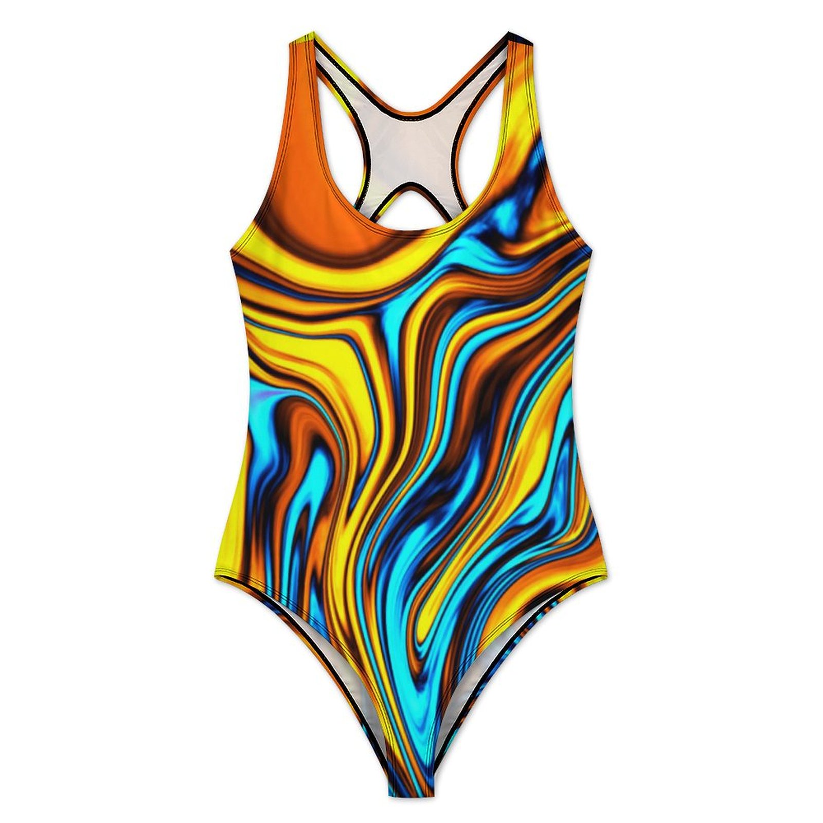 Golden Retro 60s Swimsuit Abst - Women'S Fashion In The 60S recension och pris