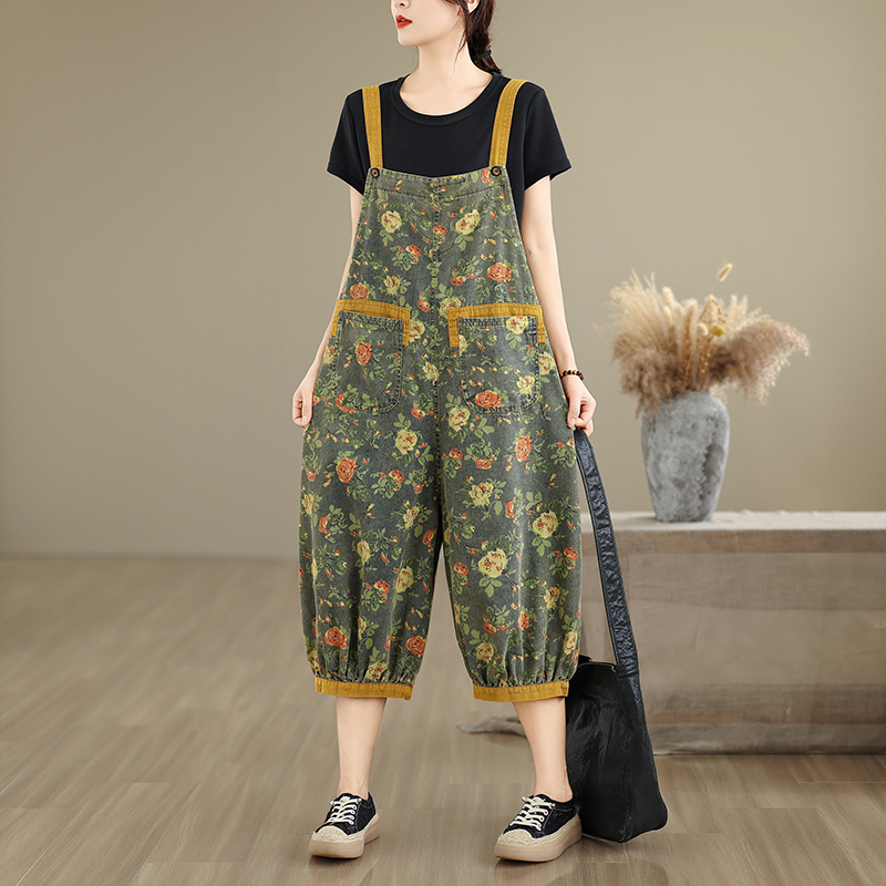 Fashion Print Floral Y2K Denim - Mom Jeans Women recension och pris