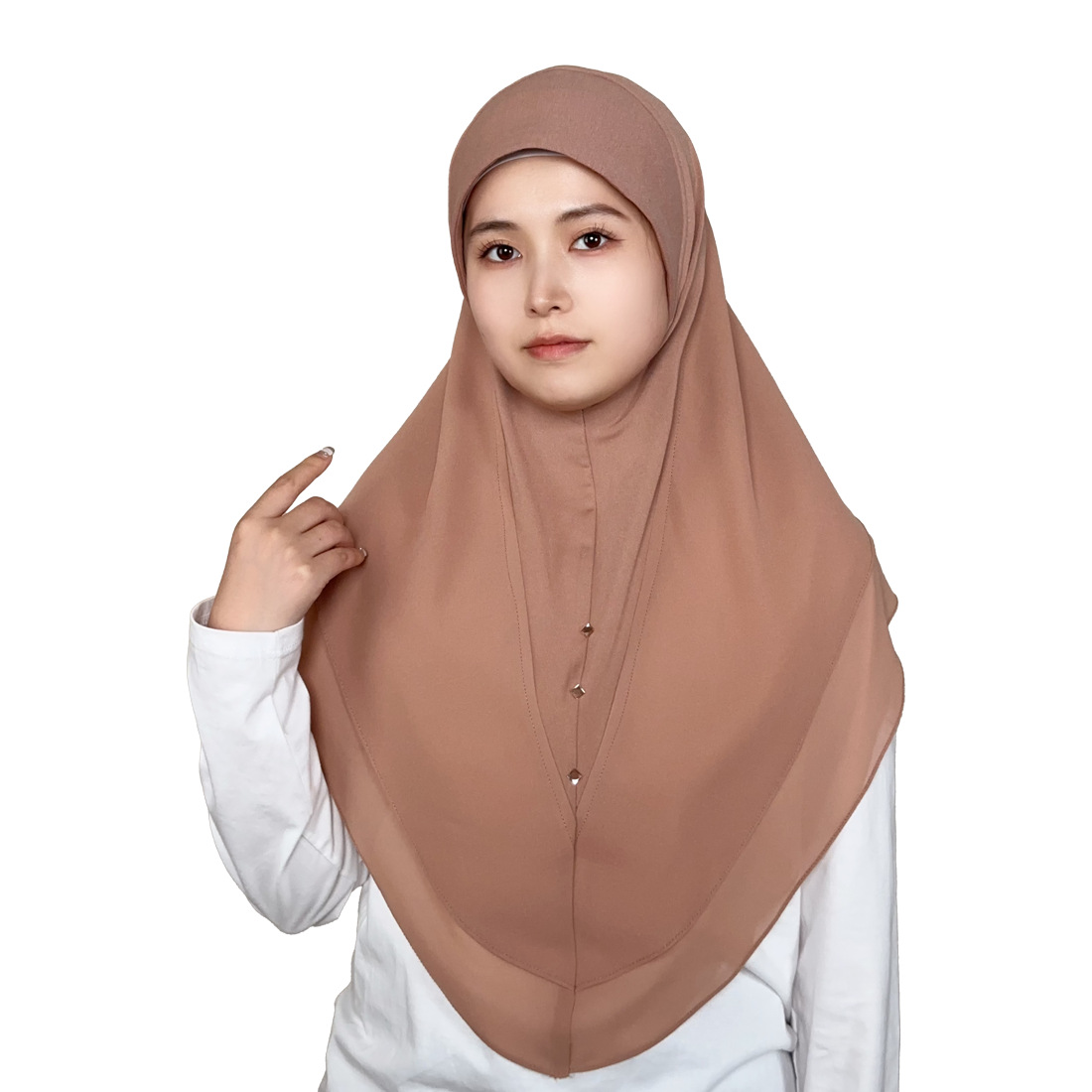 Chiffon Muslim Instant Hijab W - Women'S Fashion Layering recension och pris