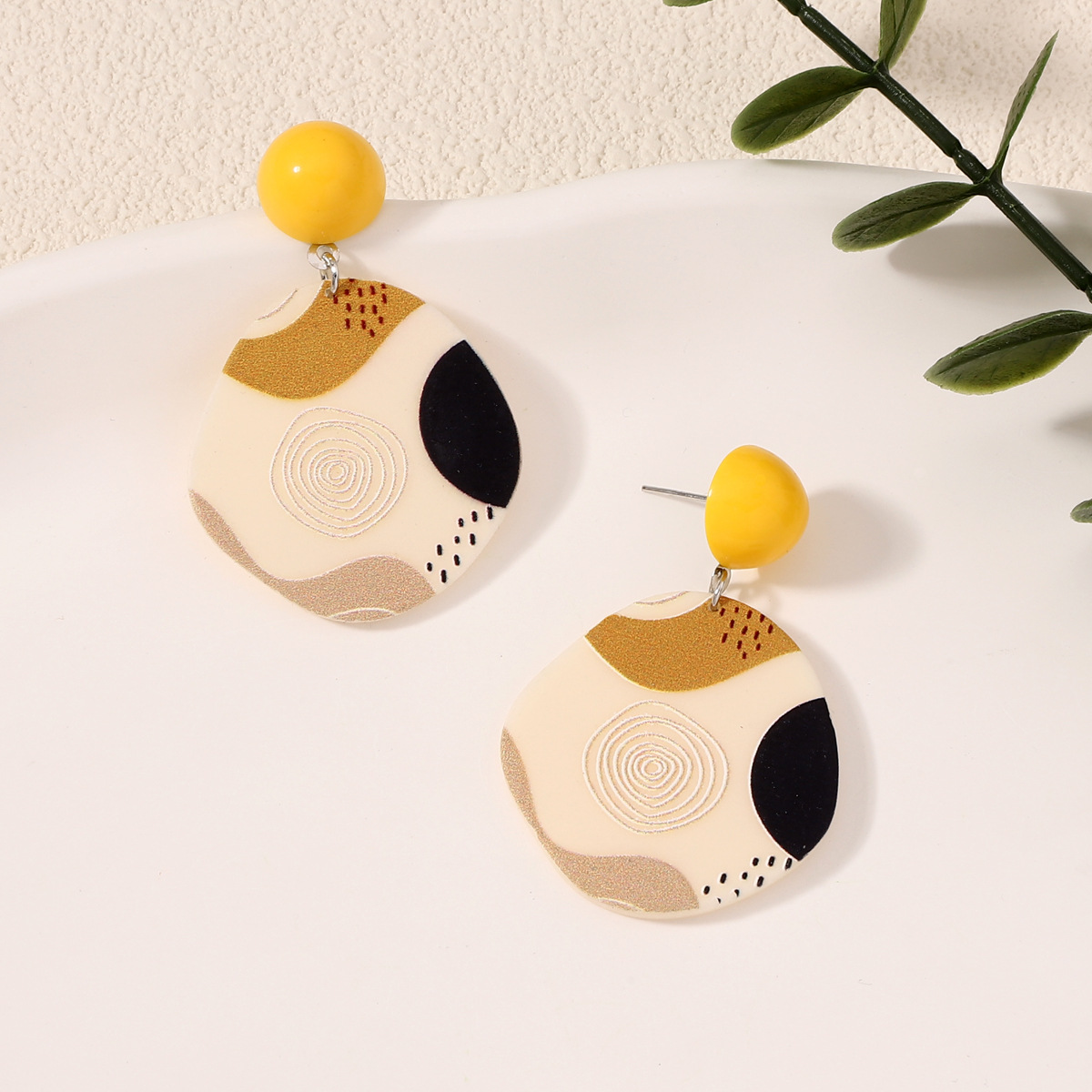 E-commerce geometric round lig - Women'S Fashion E Commerce recension och pris