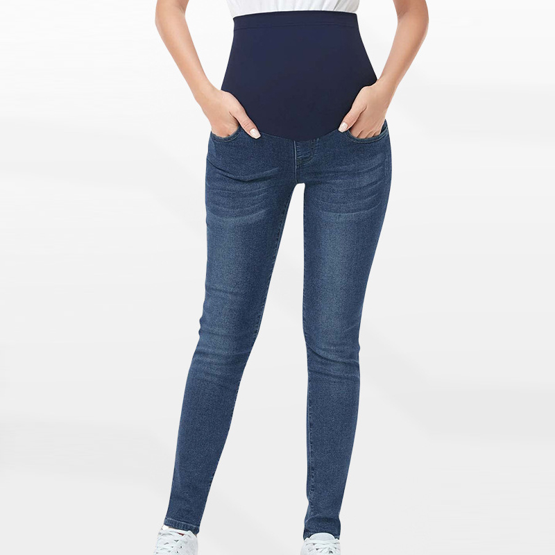 High Waist Maternity Jeans Tig - Mom Jeans Women recension och pris