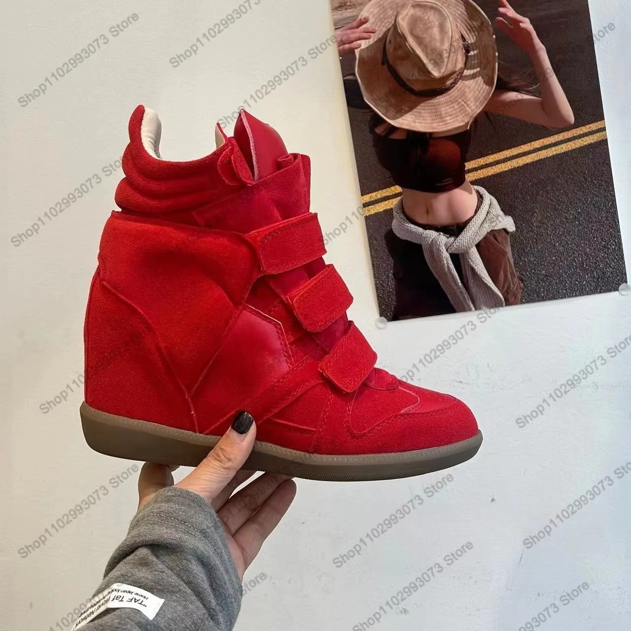 Women Hidden Wedge Heel High‑T - Women'S Fashion Show recension och pris