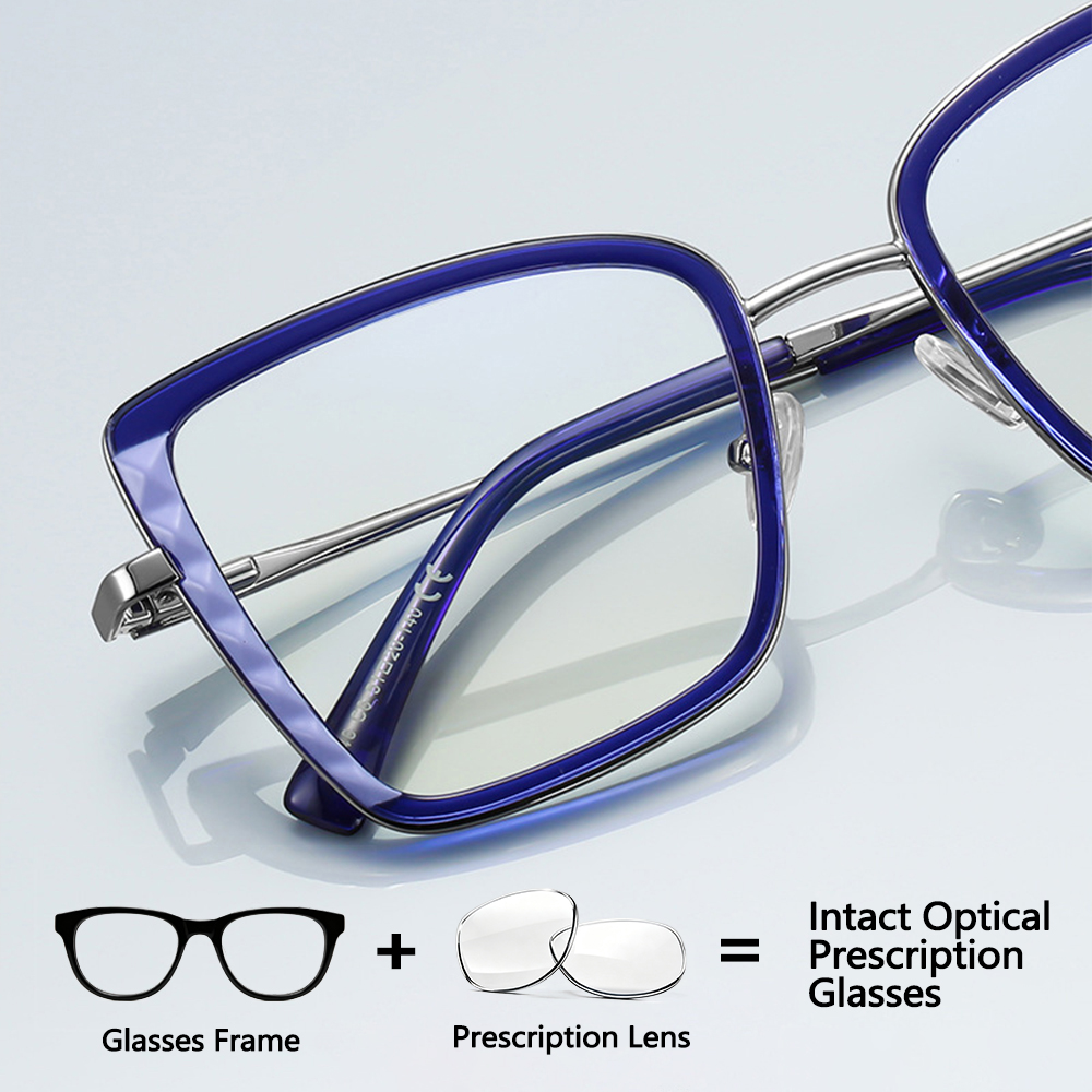 Ladies Cat Eye Prescription Gl - Women'S Fashion Glasses With Clear Lenses recension och pris