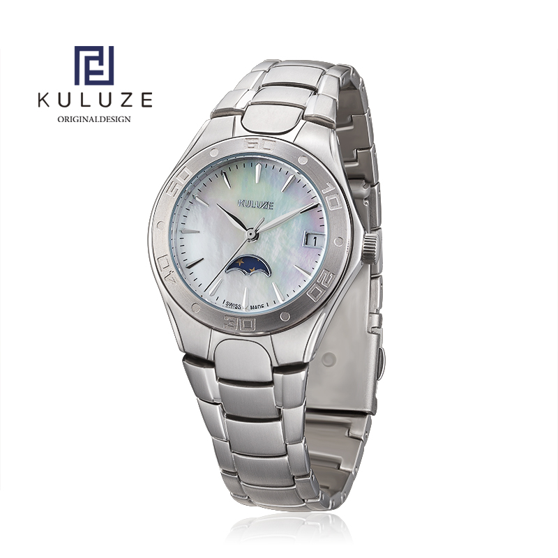 KULUZE Titanium Lady Watch Swi - Women'S Fashion Digital Watch recension och pris